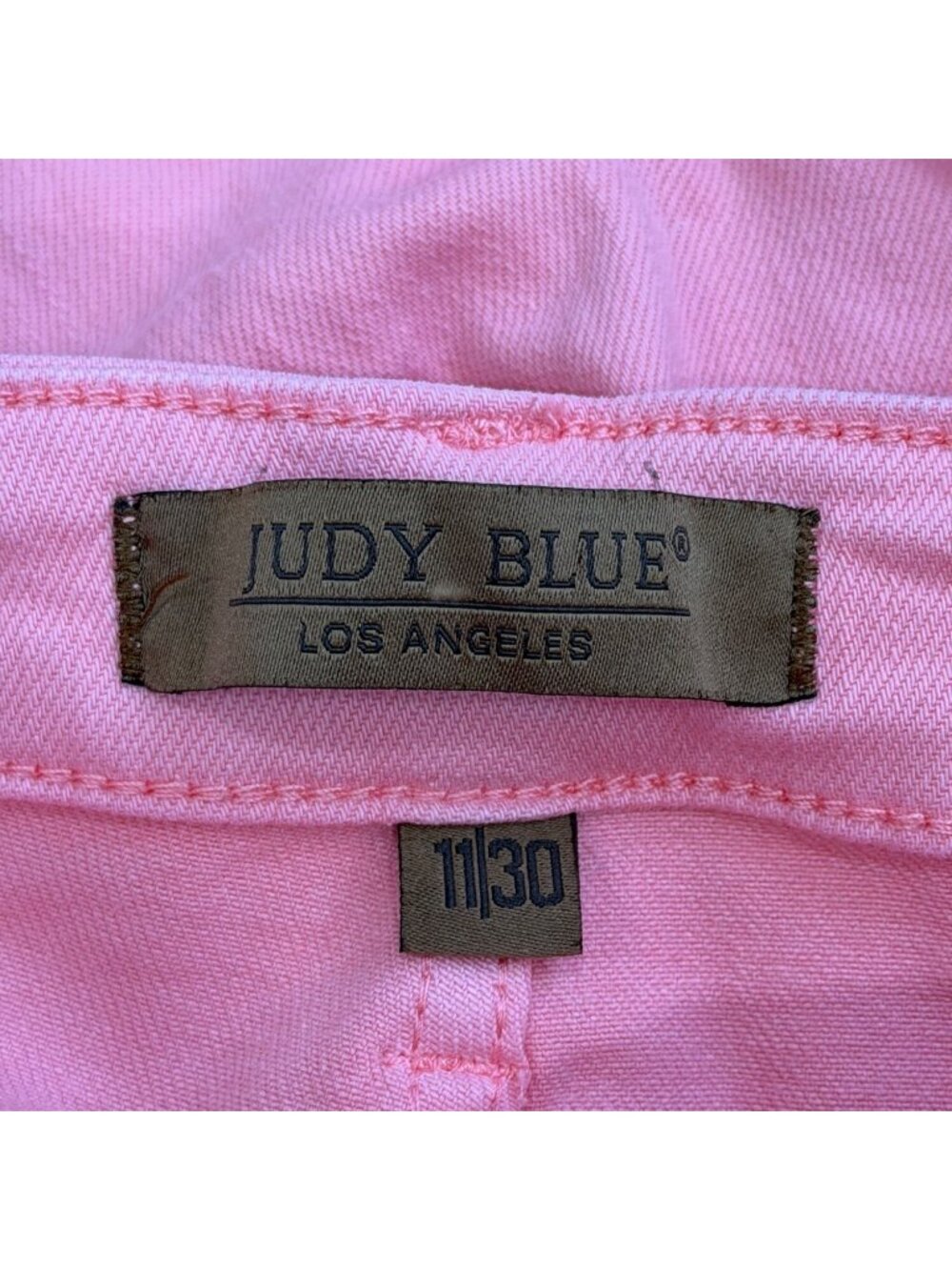 Judy Blue Womens Size 30 Pink Cargo Pants High-Rise Straight Leg Cotton Blend - Picture 3 of 9